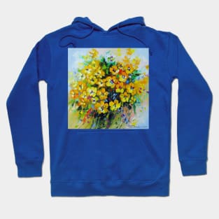 Yellow flowers Hoodie